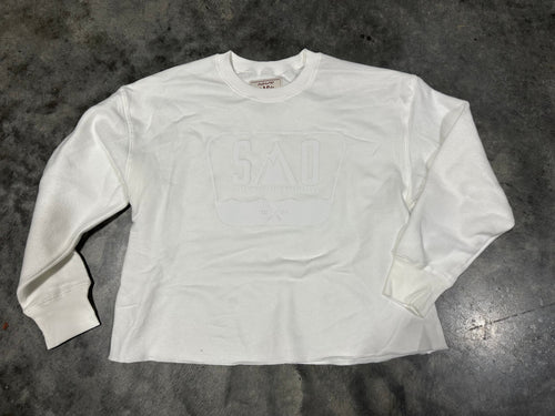 SMO logo Cropped Sweatshirt